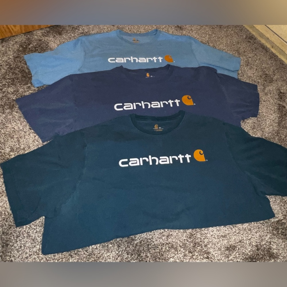 Lot of 3 men’s size 4xl Carhartt t-shirts